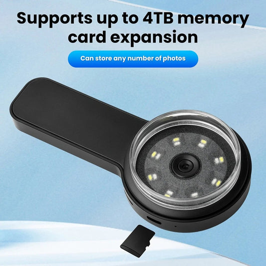 50X Digital Microscope 2.0 inch IPS Video Coin Microscop With Magnifying Glass