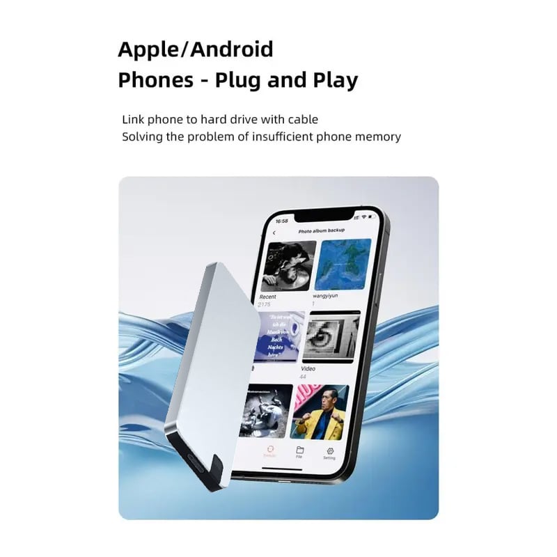 🎁Hot Sale Promotion 49% OFF🔥  High-Speed USB 3.0 External Storage (64G hard disk)