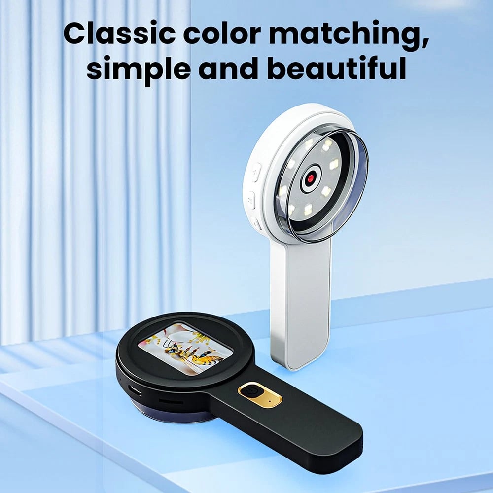 50X Digital Microscope 2.0 inch IPS Video Coin Microscop With Magnifying Glass